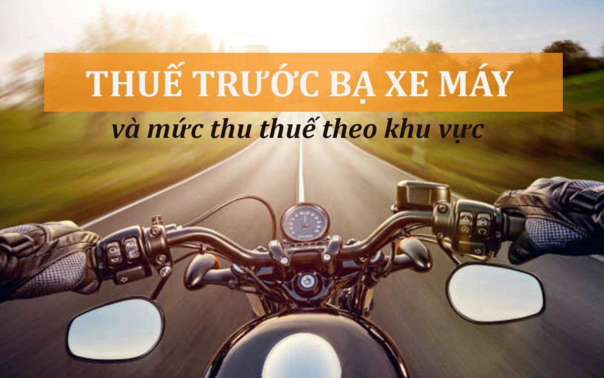 Cách tính thuế trước bạ xe máy mới năm 2023