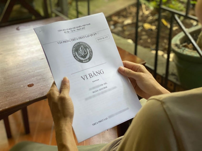 Nhà vi bằng có làm sổ được không