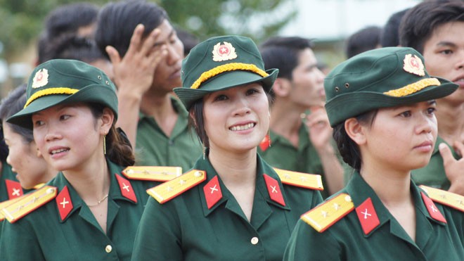 Chế độ thai sản trong quân đội