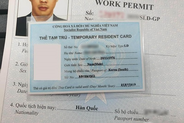 Làm thẻ tạm trú cho người nước ngoài online