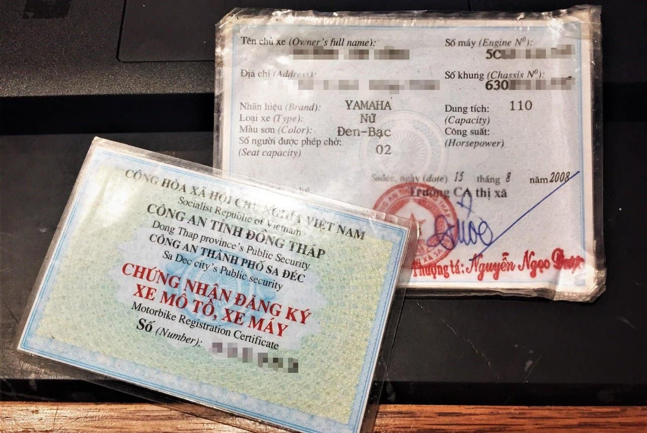 Làm thủ tục thu hồi biển số xe online