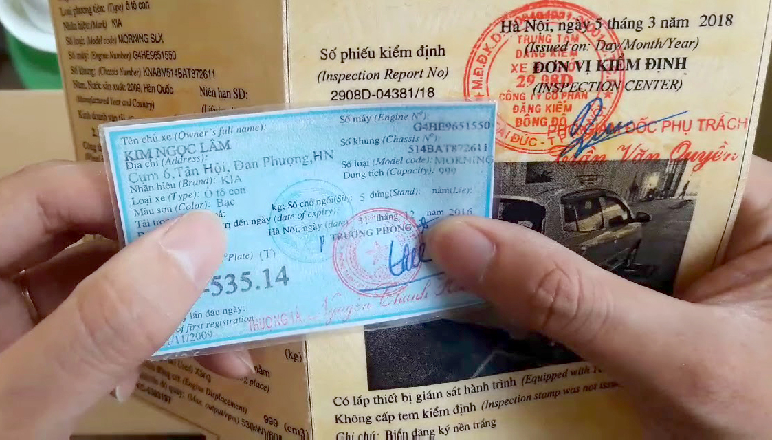 Làm thủ tục thu hồi biển số xe online