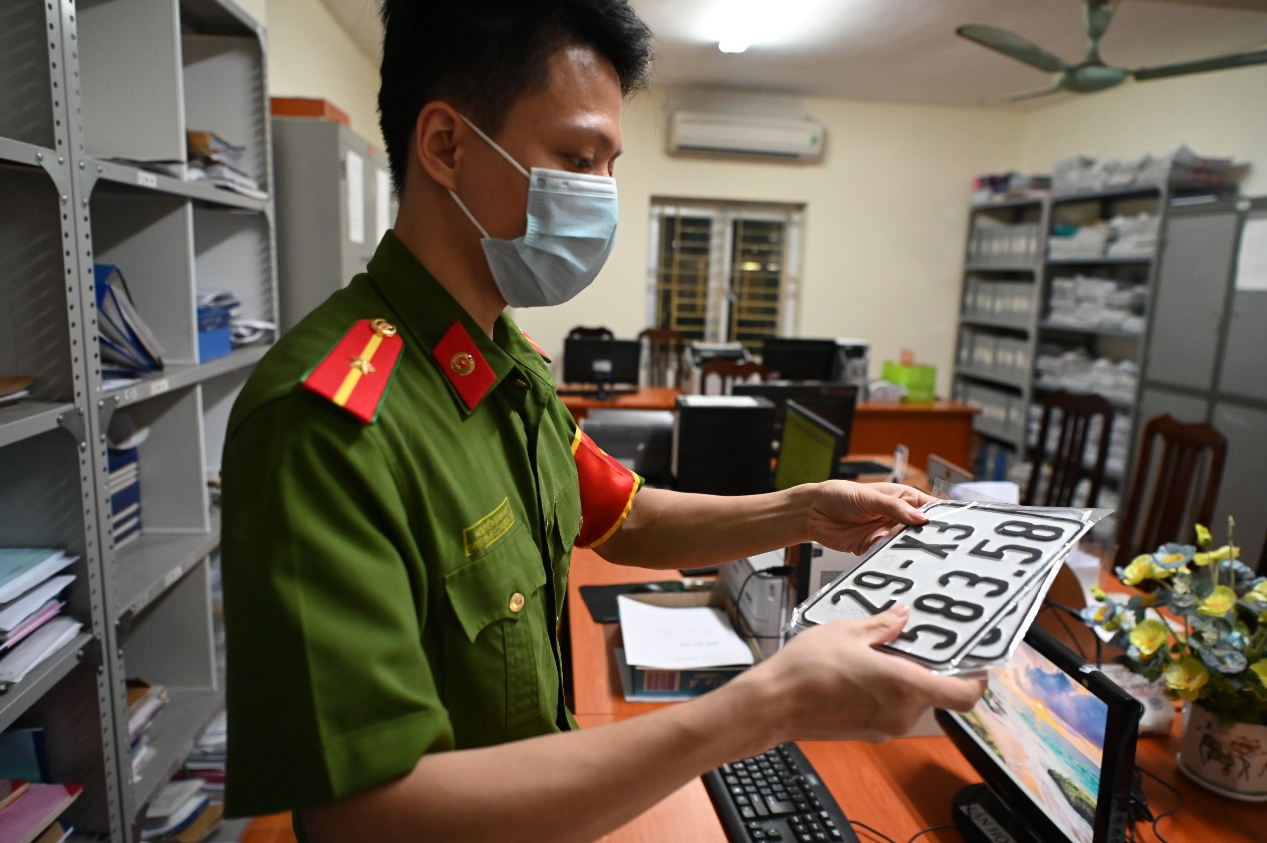Mẫu giấy khai thu hồi đăng ký biển số xe