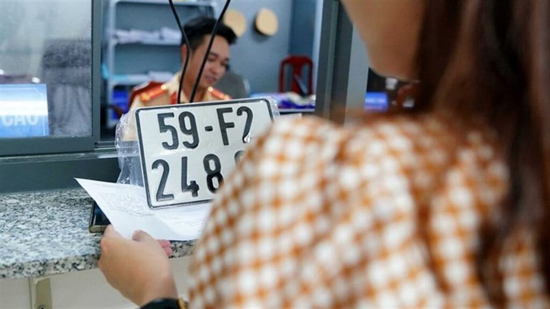 Mẫu giấy khai thu hồi đăng ký biển số xe